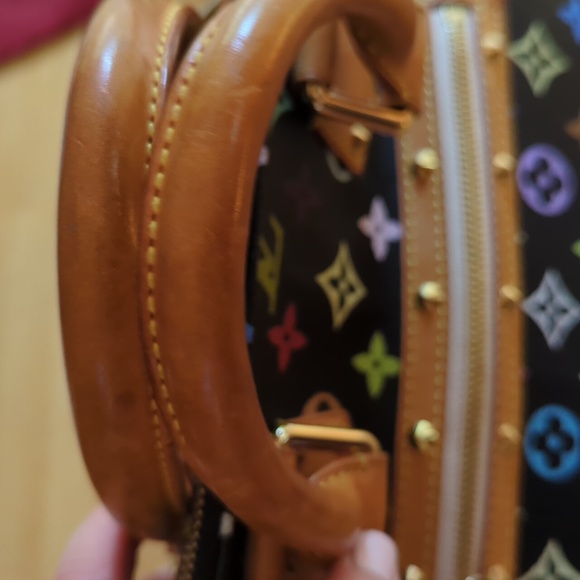 Authentic Louis Vuitton Takashi Murakami Multicolor Alma PM. Made in France. - Picture 12 of 14